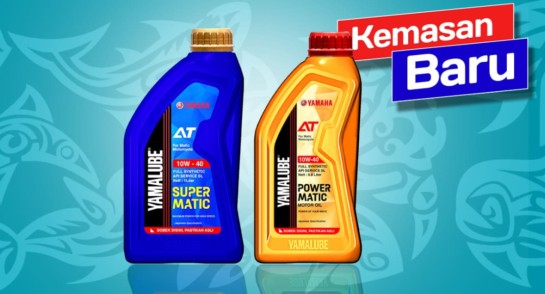 Tampil Lebih Futuristik, Yamaha Luncurkan Oli Yamalube dengan Desain Botol Baru