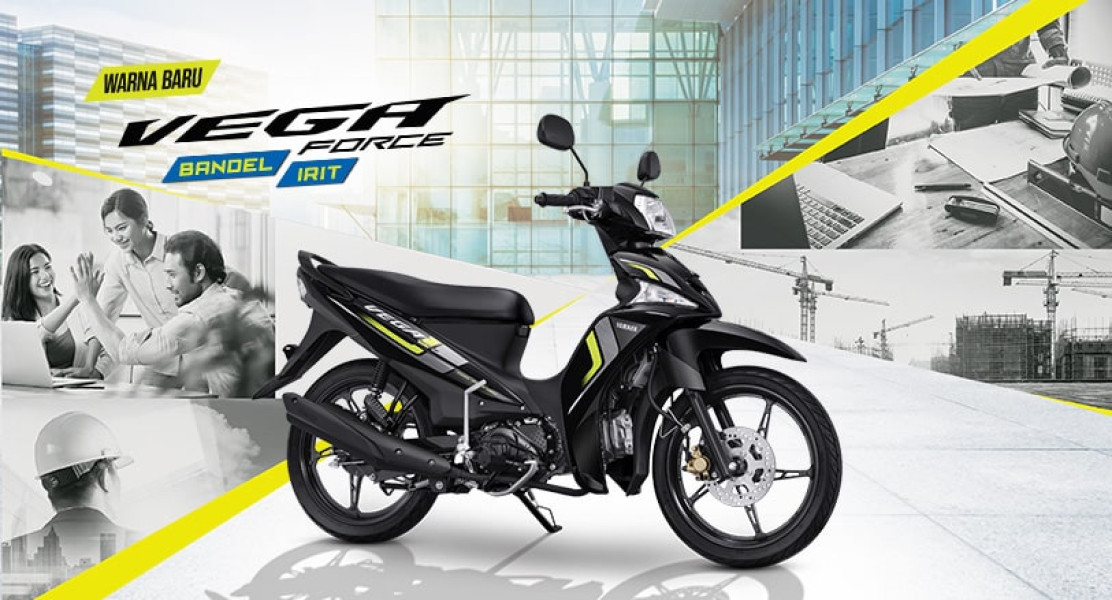 Warna Baru Vega Force Meluncur, Motor Bebek Unggulan Yamaha Tampil Makin Sporty dan Modern