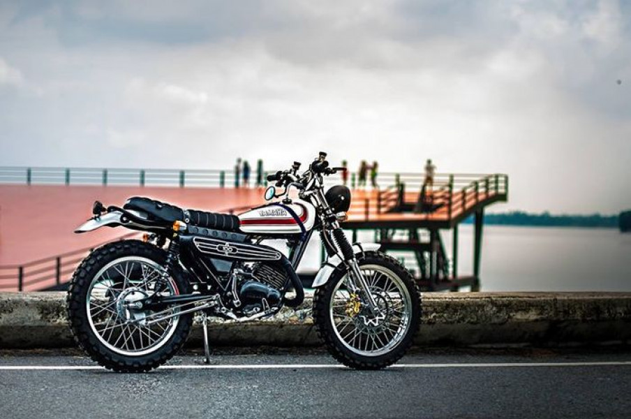 Yamaha DT100X Kembali Bugar, Tetap Klasik Tapi Banyak Part Modernnya